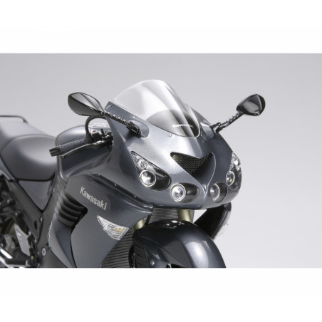 Maquette Tamiya Moto Kawasaki ZZR 1400 1/12 vue de face