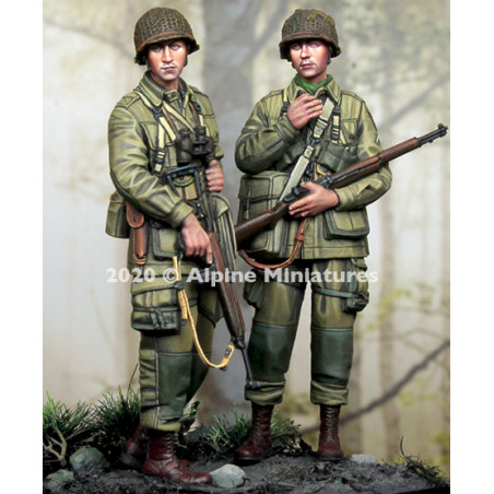 Alpine Miniatures® 35277 Set de figurines 101st Airborne (n°2)1:35