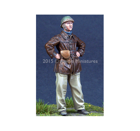 Alpine Miniatures® 35197 figurine équipage de char français (n°2) WW2 1:35