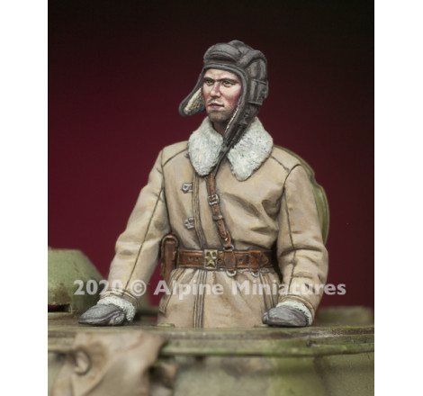 Alpine Miniatures® 35282 figurine équipage de char Soviétique (n°2) WW2 1:35