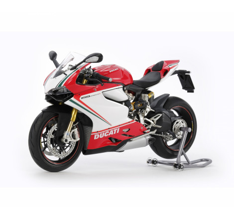 Maquette Tamiya Moto Ducati 1199 Panigale S Tricolore 1/12