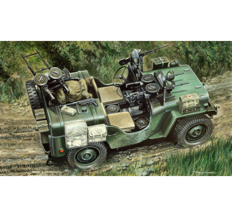 Italeri® Maquette militaire Jeep commando 4x4 1:35 i320