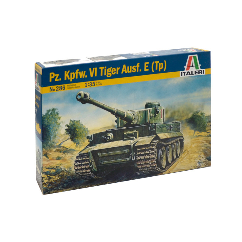 Italeri® Maquette militaire char Tiger Ausf.E (Tp) 1:35