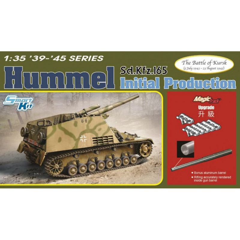 Dragon® Maquette militaire char Hummel Sd.Kfz.165 (production initiale) 1:35 référence 6430
