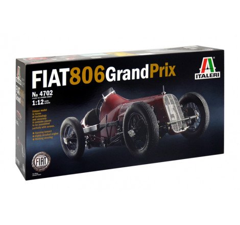 Italeri® Maquette véhicule vintage Fiat 806 Grand Prix 1:12 référence 4702