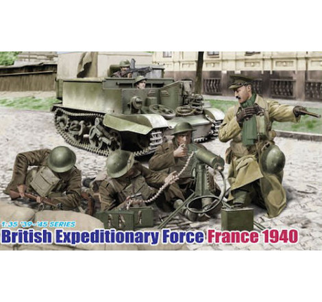 Dragon® Set de figurines Force Expéditionnaire britannique France 1940 1:35 référence 6552