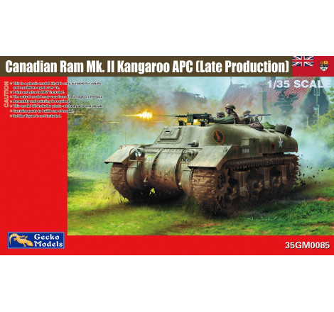 Gecko Models® Maquette militaire char RAM Kangaroo Mk.2 APC (production tardive) 1:35 référence 35GM0085