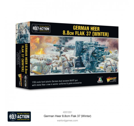 Warlord Games® Bolt Action German Heer 8.8cm Flak 37 (Winter) 1:56