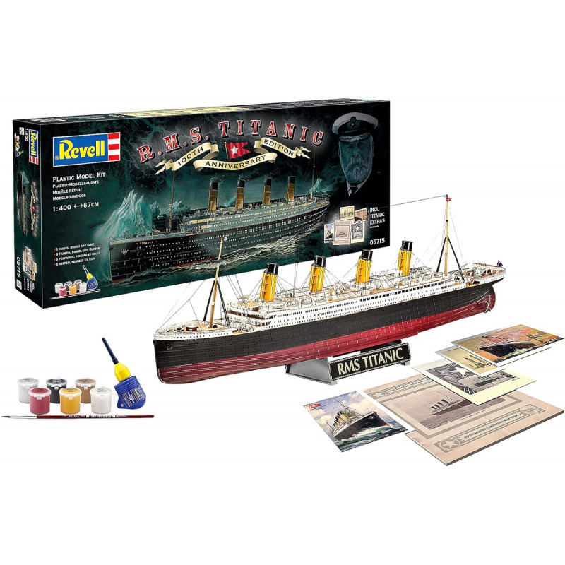Revell® Maquette de bateau Titanic RMS (édition 100ème anniversaire) 1:400 référence 05715