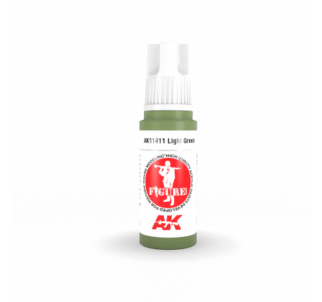 AK® Peinture acrylique (3G) vert clair Figure Series 17 ml AK11411