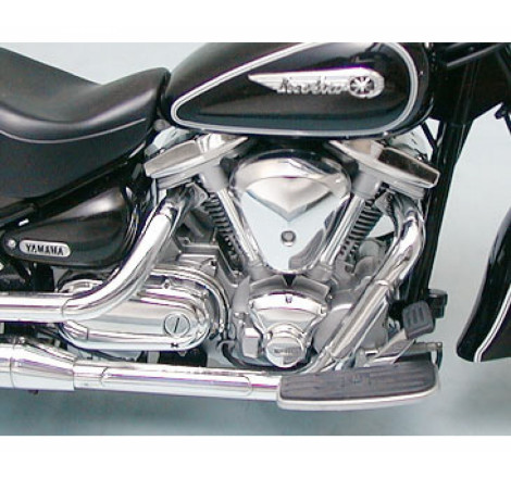Maquette Tamiya Moto Yamaha XV1600 Road Star 1/12 vue droite