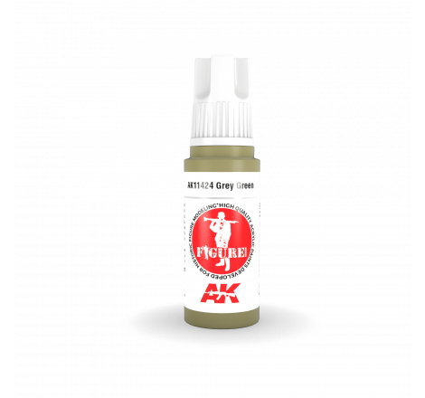AK® Peinture acrylique (3G) gris vert Figure Series 17 ml AK11424