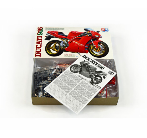 Maquette Tamiya Moto Ducati 916 1/12 unboxing