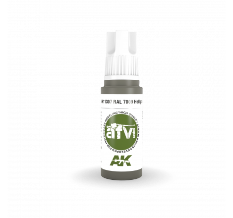 AK® Peinture acrylique (3G) Hellgrau  RAL 7009 AFV Series 17 ml AK11307