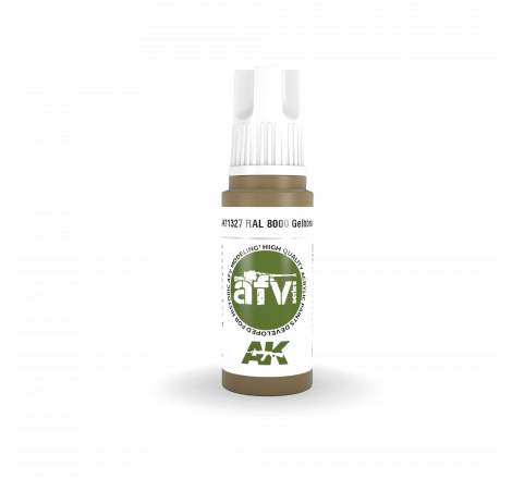 AK® Peinture acrylique (3G) Gelbbraun RAL 8000 AFV Series 17 ml AK11327