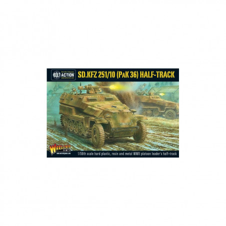 Bolt Action - Sd.Kfz 251/10 Pak 36 Half-Track