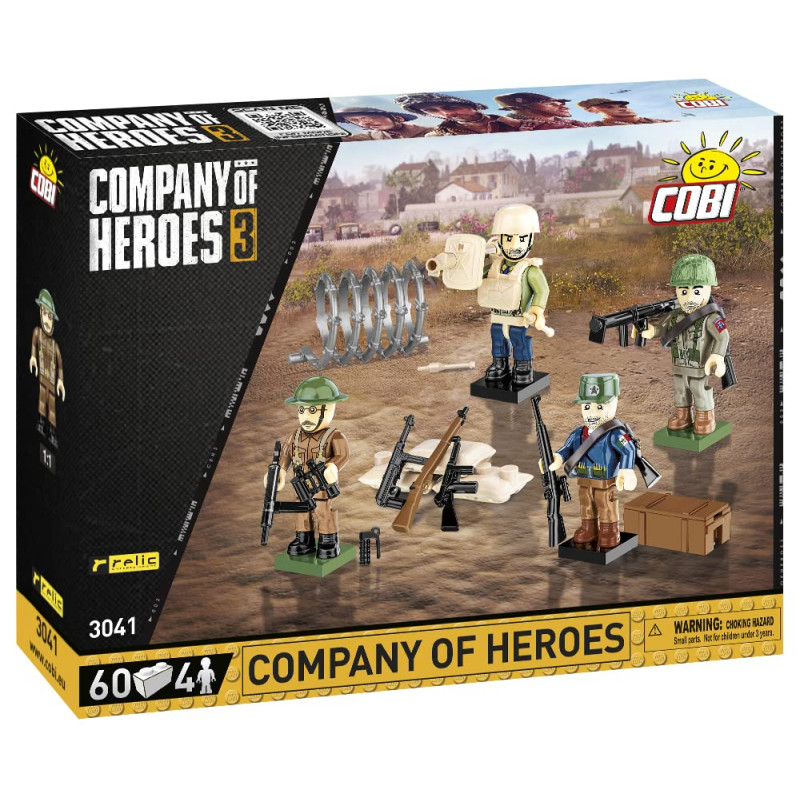 Cobi® Set de figurines Company of Heroes référence 3041
