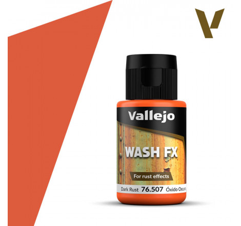 Vallejo® Wash FX rouille foncé - 76507 35 ml