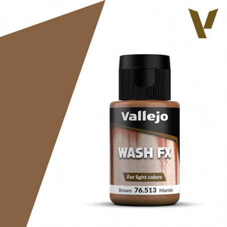 Vallejo® Wash FX marron - 76513 35 ml