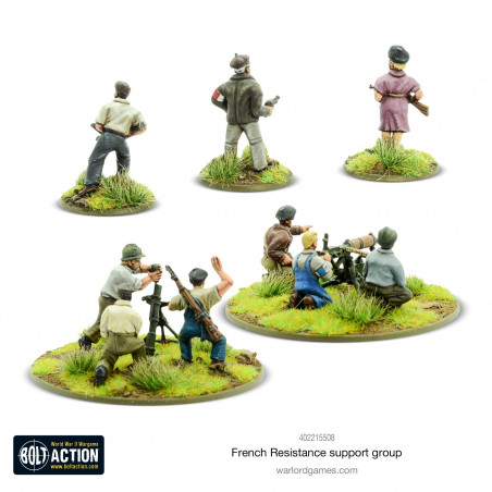 Warlord Games® Bolt Action Résistance française référence 402215508.