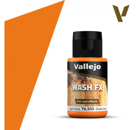 Vallejo® Wash FX rouille clair - 76505 35 ml