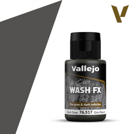 Vallejo® Wash FX gris foncé - 76517 35 ml