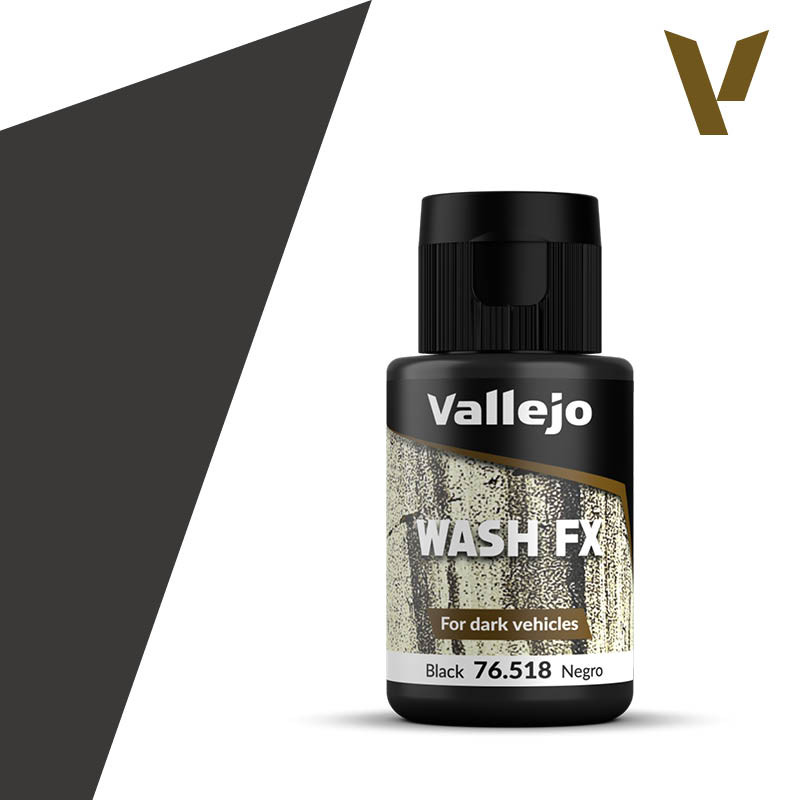 Vallejo® Wash FX noir - 76518 35 ml