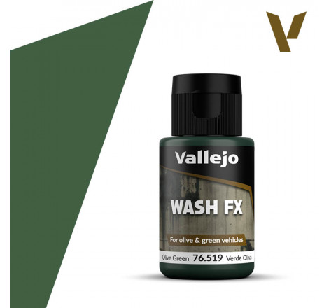 Vallejo® Wash FX vert olive - 76519 35 ml