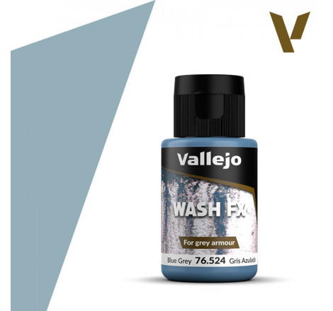 Vallejo® Wash FX bleu gris - 76524 35 ml