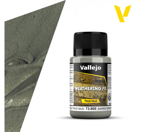 Vallejo® Weathering FX Industrial Mud - 73809 40 ml