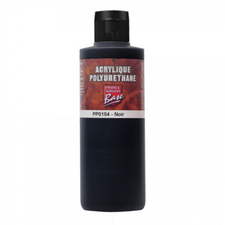 Prince August® Peinture acrylique Polyuréthane Noir PP0104 200 ml