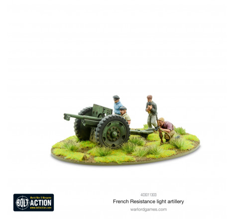 Bolt Action -  French Resistance Light Artillery