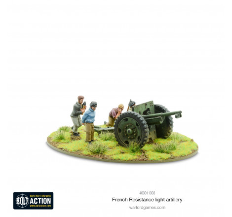 Bolt Action -  French Resistance Light Artillery référence 403011303
