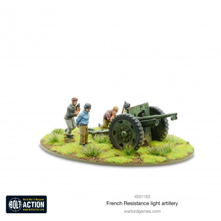 Bolt Action -  French Resistance Light Artillery référence 403011303