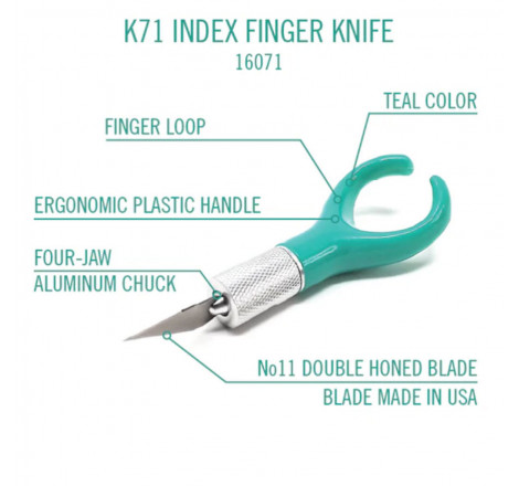 Excel® Couteau d'index n°K71 pour le modélisme