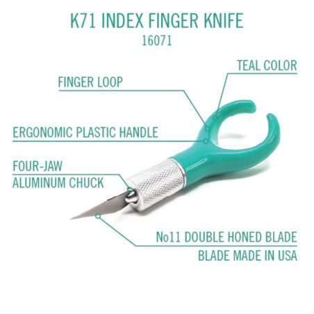 Excel® Couteau d'index n°K71 pour le modélisme