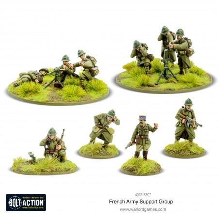 French Army support group bolt action