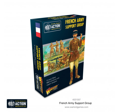 Warlord Games® Bolt Action French Army support group 1:56 référence 402215507
