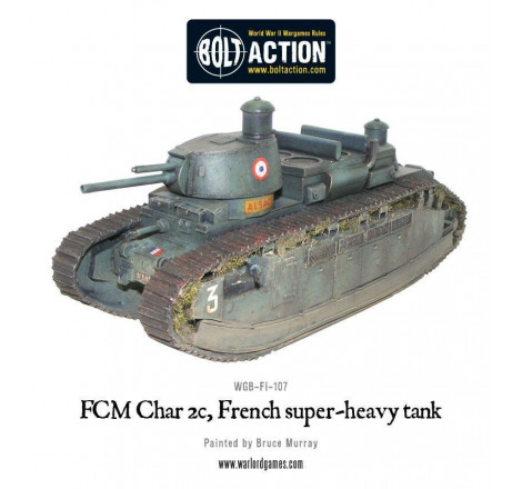 Bolt Action - French - FCM Char 2c super-heavy tank