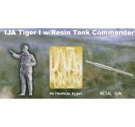 commandant de char tiger japonais Border Model® BT-023