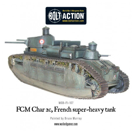 Bolt Action - French - FCM Char 2c super-heavy tank