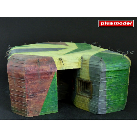 plusmodel® Maquette de bunker d'artillerie allemande 1:35 référence PLM493