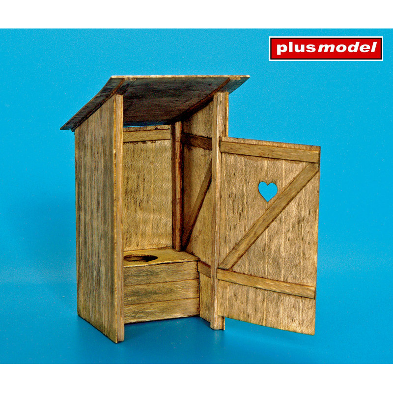 plusmodel® Maquette de toilette en bois 1:35 référence PLM263