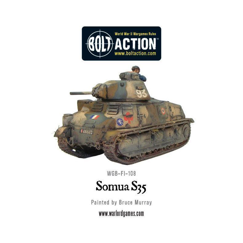 Bolt Action - French Somua S35