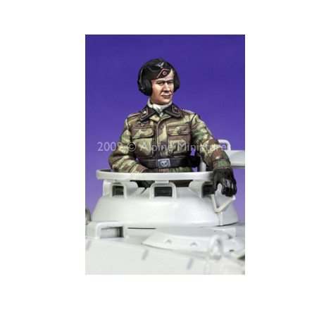 Alpine Miniatures® Figurine German Panzer Commander 1:35 référence 35087