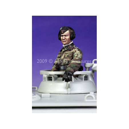 Alpine Miniatures® Figurine German Panzer Commander 1:35 référence 35087