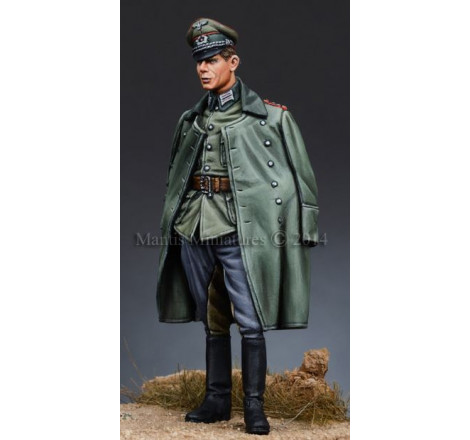 Mantis Miniatures® Figurine d'officier allemand de la Wehrmacht WW2 1:35