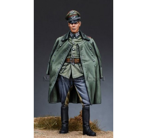 Mantis Miniatures® Figurine d'officier allemand de la Wehrmacht WW2 1:35 référence 35068