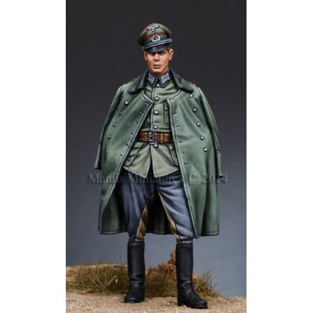 Mantis Miniatures® Figurine d'officier allemand de la Wehrmacht WW2 1:35 référence 35068