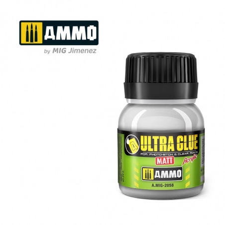 Ammo® Colle ultra glue mat acrylique référence A.MIG-2058.